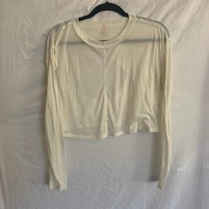 Free people movement cream longsleeve top